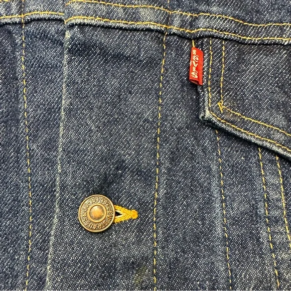 Levi Strauss & Co. Vintage Denim Trucker Jacket Sz 42 - Picture 8 of 12